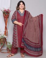 side slit Kurti set B008 - Image 2