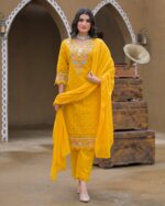 side slit Kurti set B017 - Image 2
